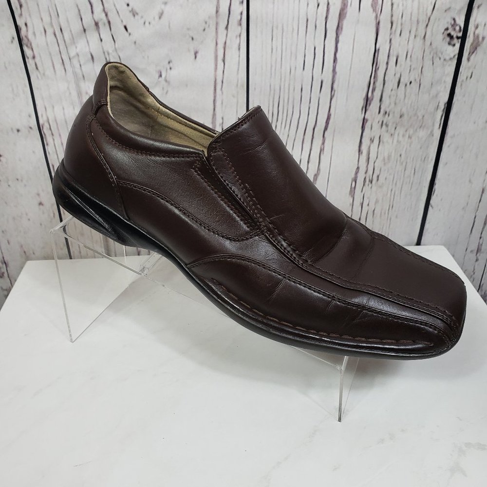 SM New York Loafers Sz 8M Bicycle Toe Slip On